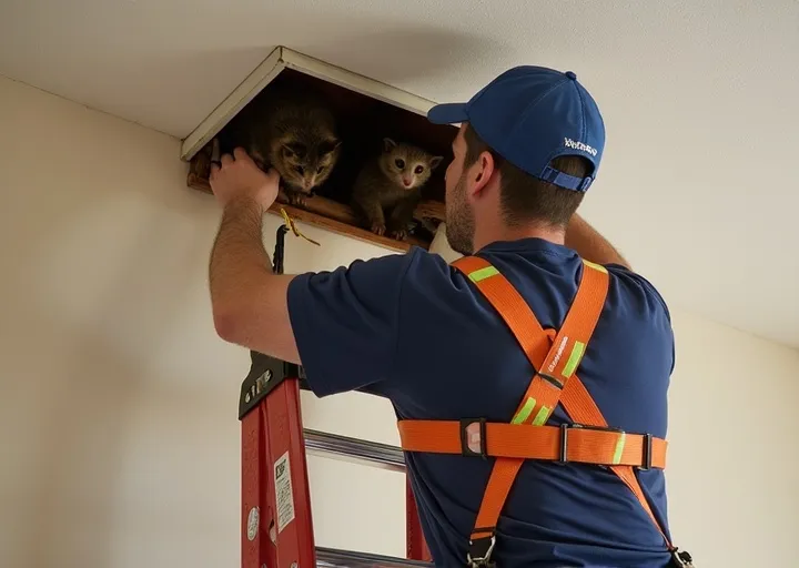 Safe Roof Cavity Access Clear Mountain